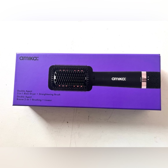 amika Hair Amika Double Agent 2in Blowdryer And Straightening Brush